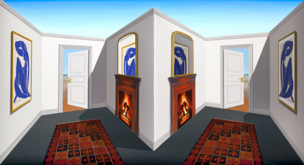 600x327 The Reversed Perspective Of Patrick Hughes - Reverse Perspective Painting