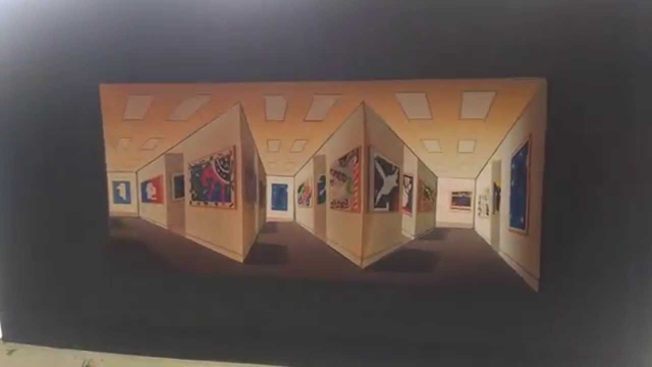 1280x720 Reverse Perspective Artwork. - Reverse Perspective Painting