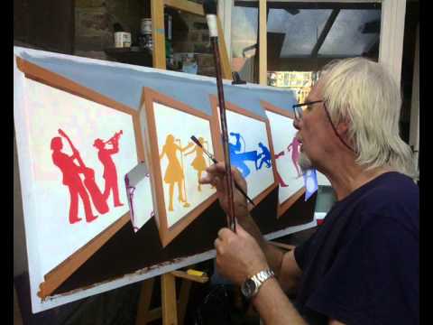 480x360 Geoff Gough - Reverse Perspective Painting