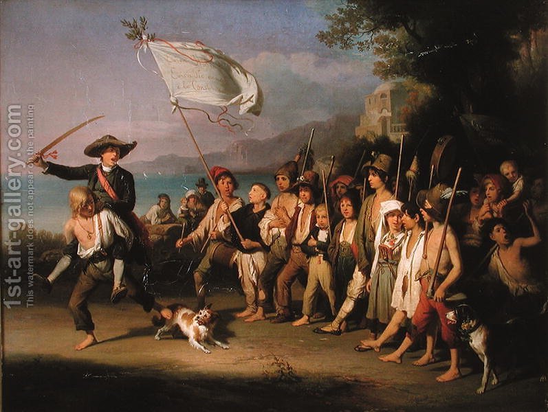 797x600 Playing - Revolution Painting