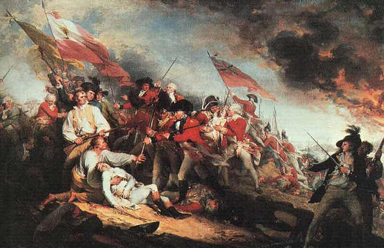 555x359 What Were Most Of The Paintings Of The American Revolution About - Revolution Painting