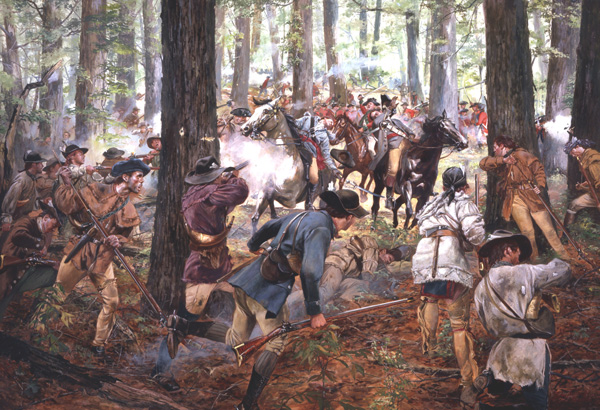 Revolutionary War Battle Painting at PaintingValley.com | Explore ...