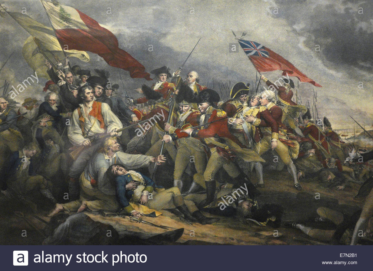 Revolutionary War Battle Painting at PaintingValley.com | Explore ...