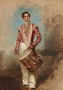 220x317 Drummer (Military) - Revolutionary War Drummer Painting