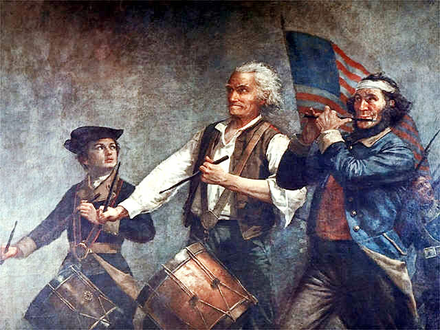 Revolutionary War Drummer Painting At PaintingValley.com | Explore ...