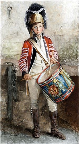 Revolutionary War Drummer Painting At PaintingValley Com Explore   Revolutionary War Drummer Painting 33 