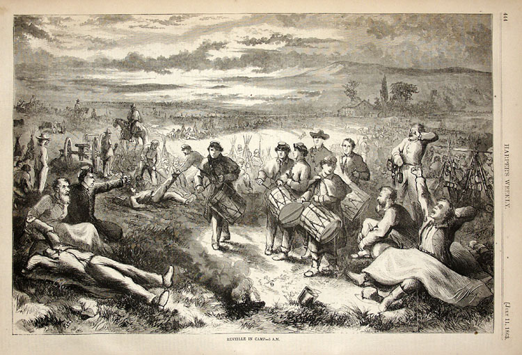 750x510 Civil War Drums Off Beat With Michael Aubrecht - Revolutionary War Drummer Painting