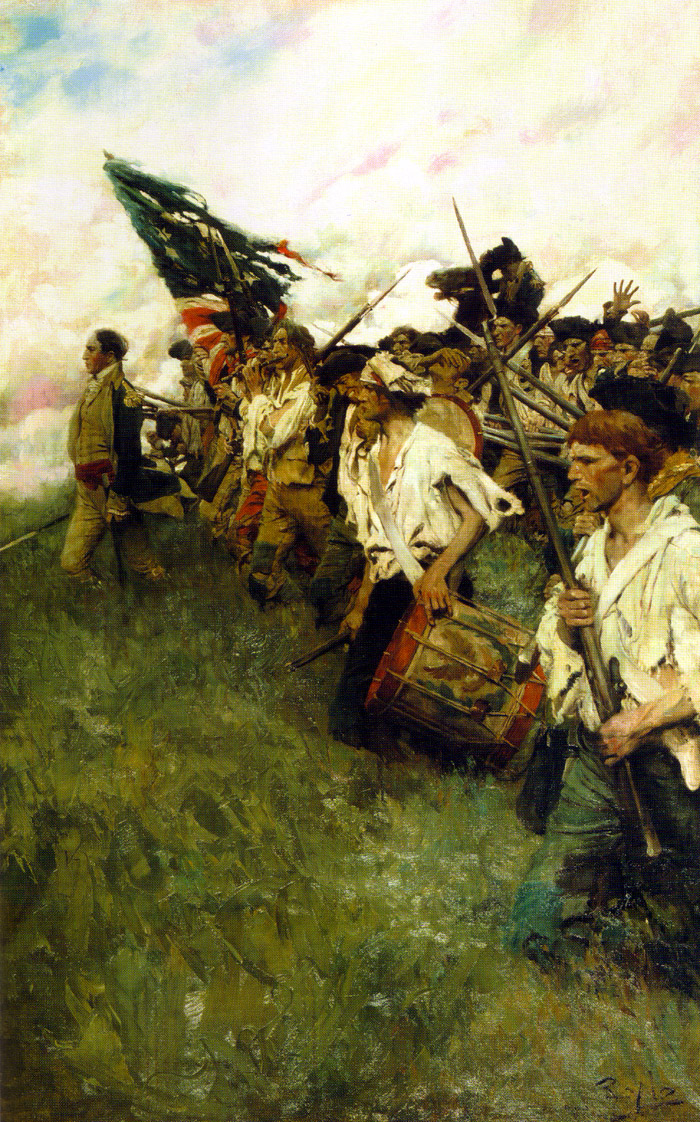 700x1122 Howard Pyle And Painting The Revolution Historical Digression - Revolutionary War Painting
