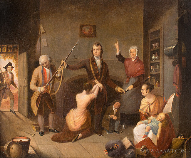 650x538 Painting, Spirit Of 76, Revolutionary War, Feature1176 - Revolutionary War Painting