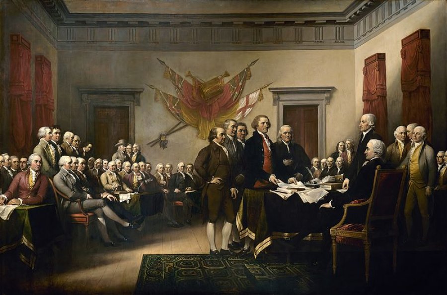 900x595 5 Paintings Of The Revolutionary War The Stream - Revolutionary War Painting