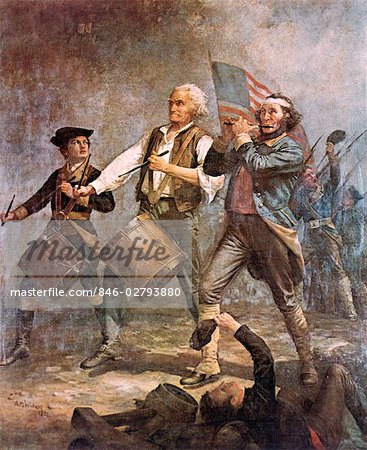 Revolutionary War Painting at PaintingValley.com | Explore collection ...