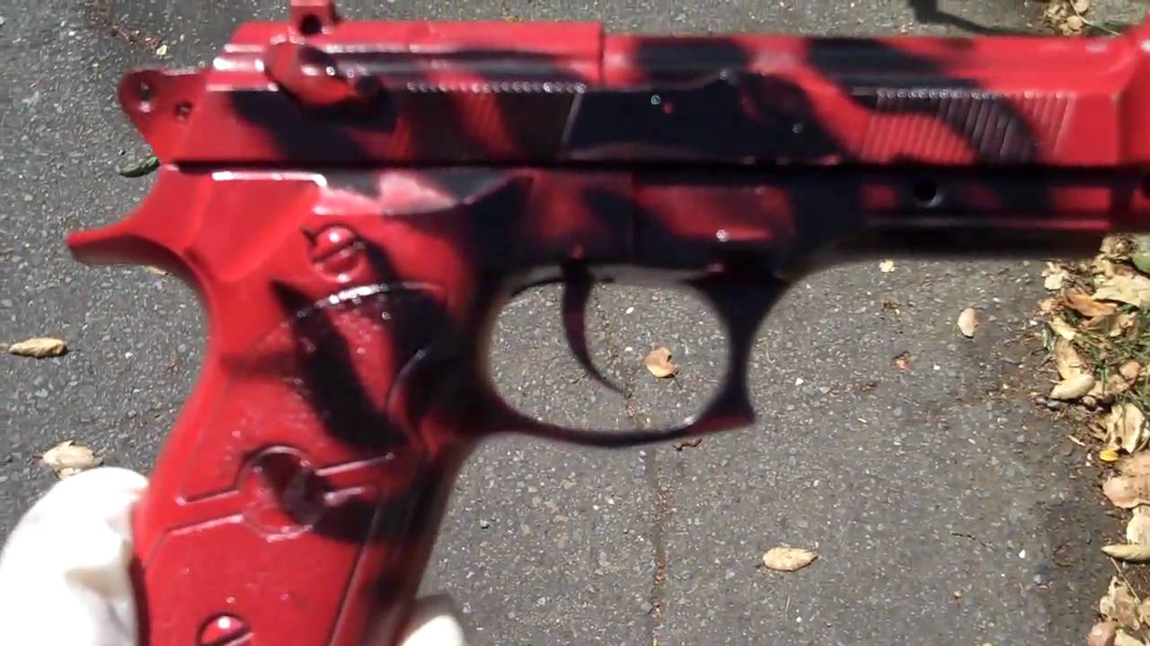 1280x720 How To Paint Your Gun Red Tiger The Best - Revolver Painting