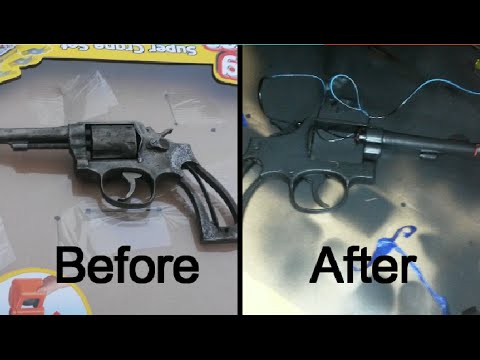 480x360 Painting My Revolver With Krylon Super Max Cheap Way To Paint - Revolver Painting
