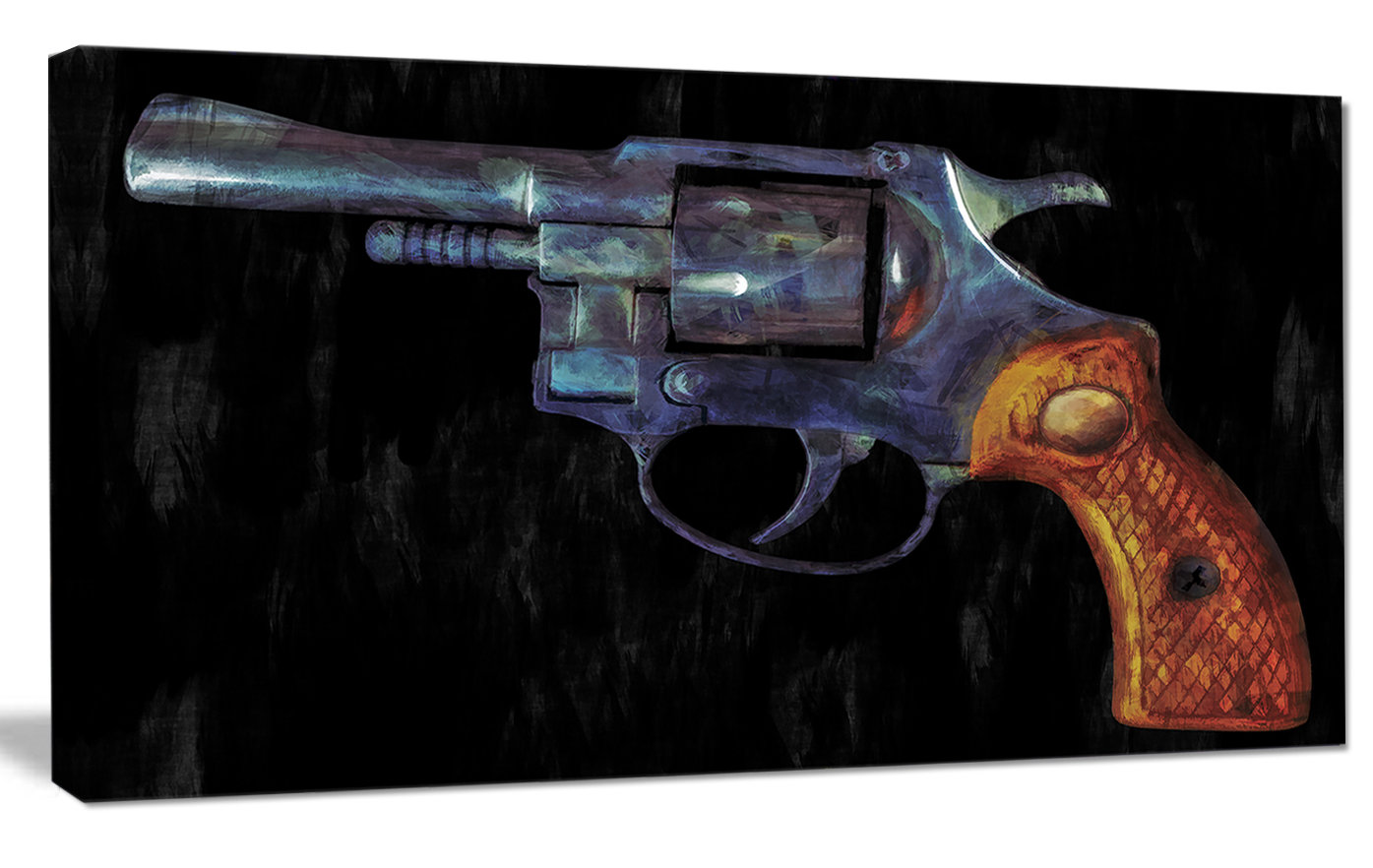 1395x882 Designart - Revolver Painting