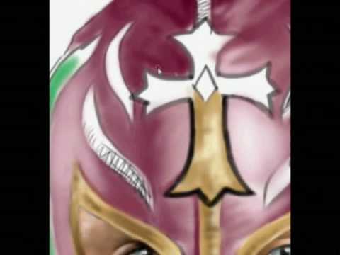 480x360 Rey Mysterio Speed Painting By N.suarez - Rey Mysterio Painting