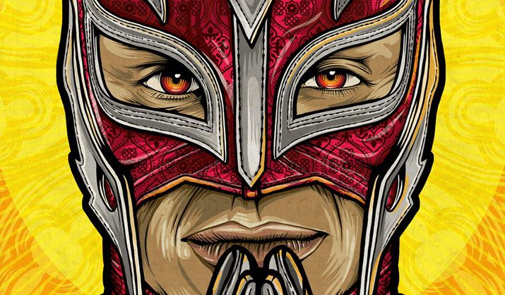 715x418 Tgb Xxx Webdesign Pale Horse - Rey Mysterio Painting