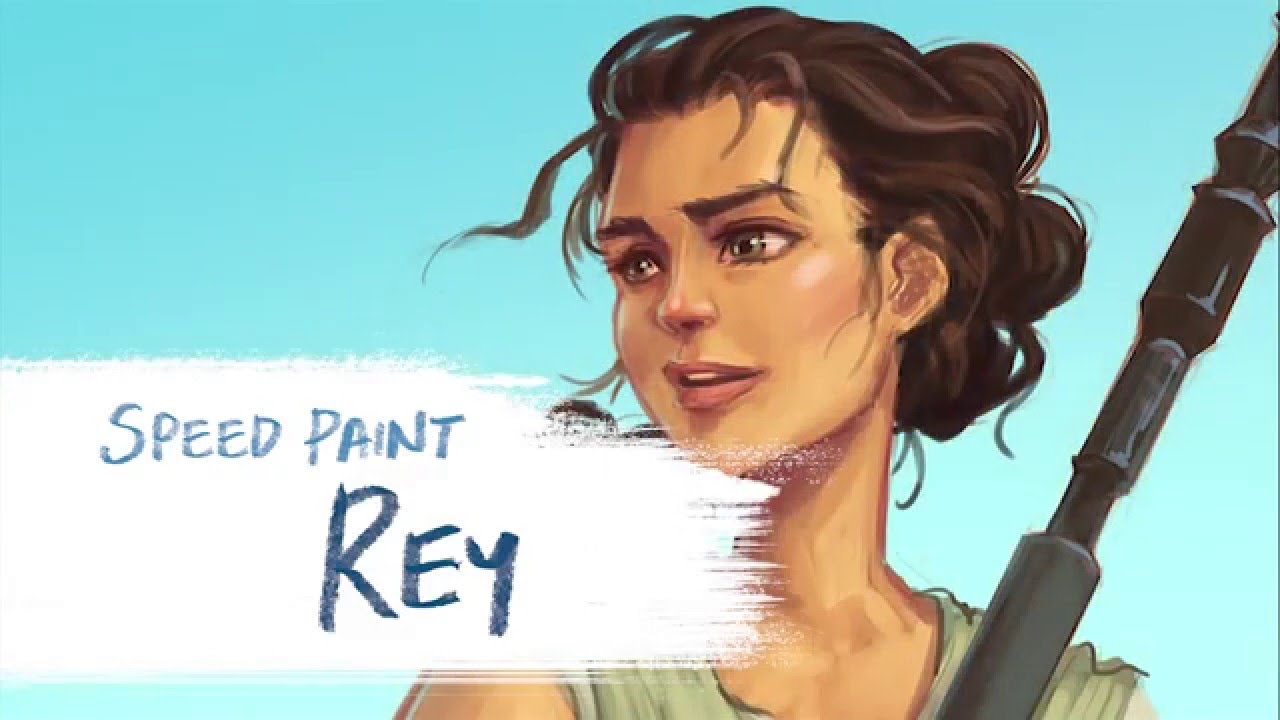 1280x720 Rey Speed Paint - Rey Painting