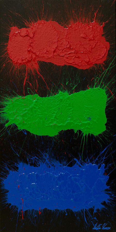 449x900 Rgb Painting By Austin Kucera - Rgb Painting