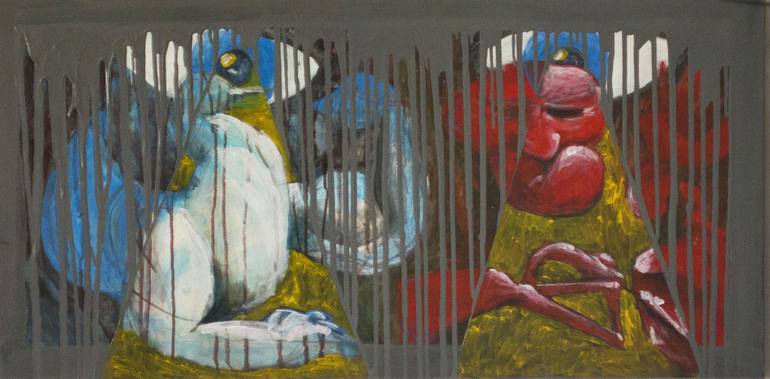 770x379 Saatchi Art The Pre Election Painting By Marat Rgb - Rgb Painting