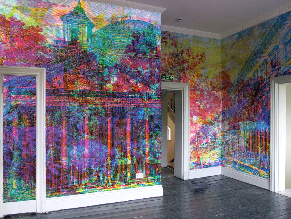 1200x904 Carnovsky Rgb Works Of Art Painted Onto Walls, Different - Rgb Painting