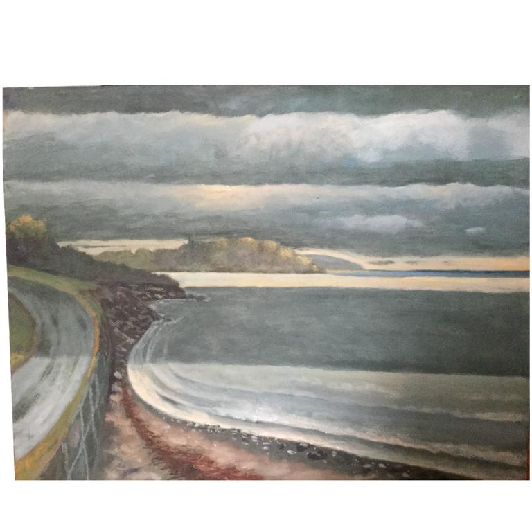 768x768 Newport Rhode Island Painting Oil On Canvas For Sale - Rhode Island Painting