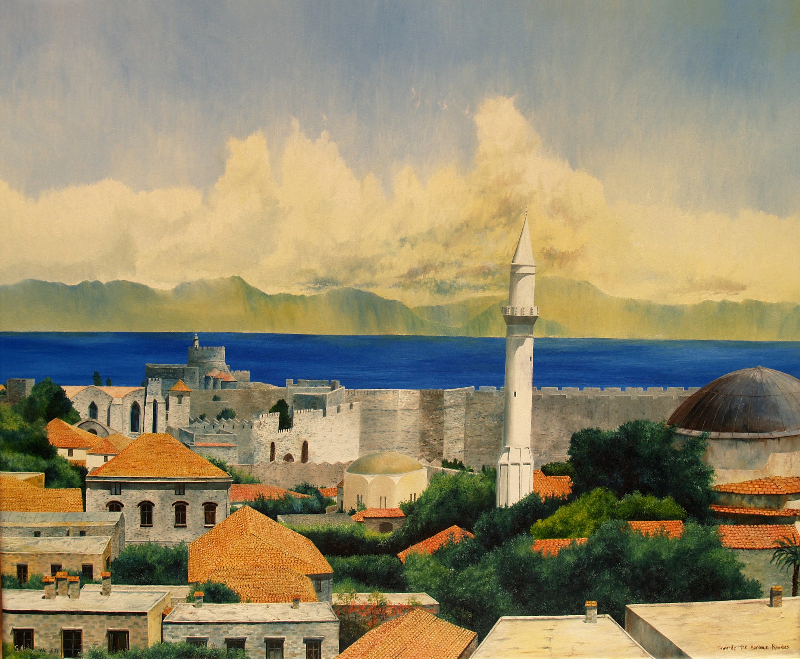 2688x2212 Oil Paintings By George Ainsworth - Rhodes Painting