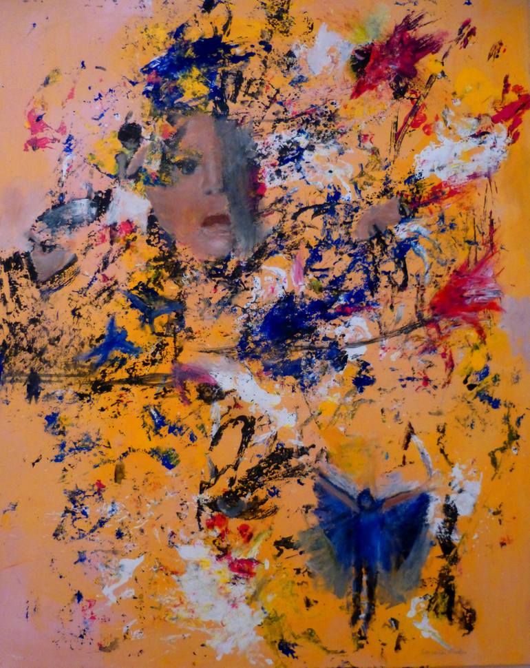770x970 Saatchi Art Fly Ii Painting By Rhodes - Rhodes Painting