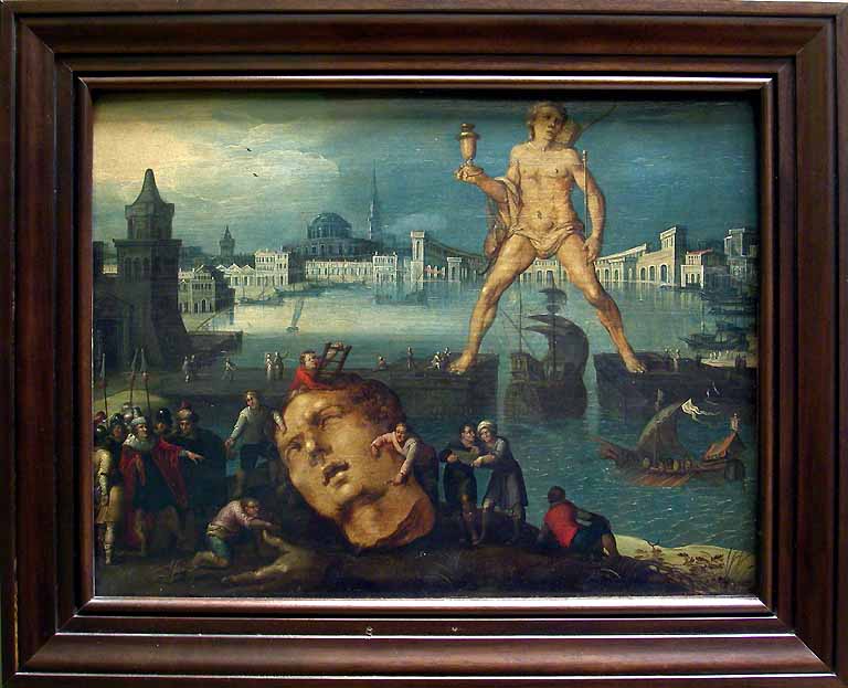 768x623 The Colossus Of Rhodes - Rhodes Painting