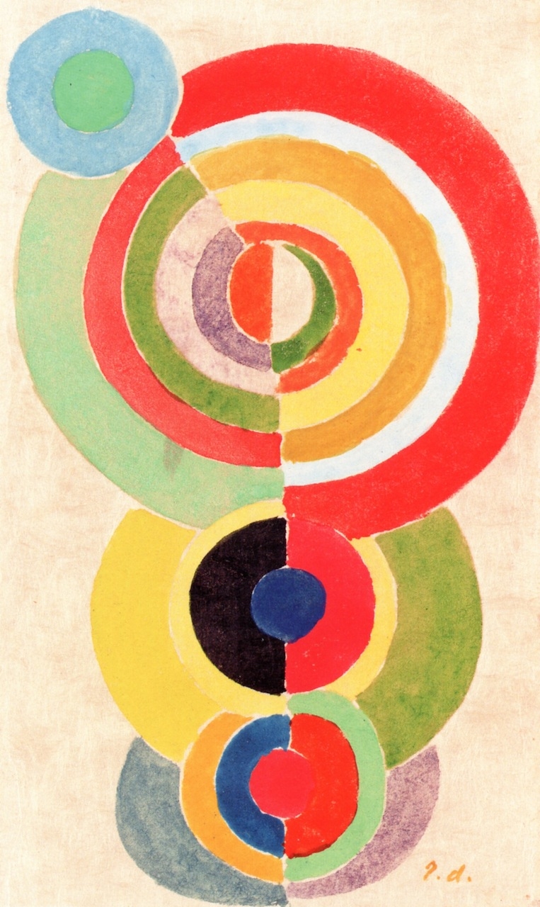 763x1280 Rhythm I Painting Robert Delaunay Oil Paintings - Rhythm Painting