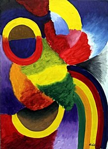 218x300 The Rhythm Oil Painting - Rhythm Painting