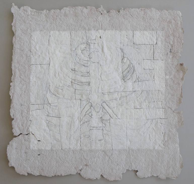 770x729 Saatchi Art Rib Cage Painting By Anna Jannack - Rib Cage Painting