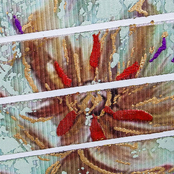 360x360 China Ribbon Painting For Wall Hangings And Decoration Arts - Ribbon Painting