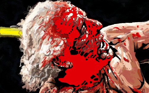 503x314 A Painting Of Ric Flair I Made With Only Using Ms Paint Talk - Ric Flair Painting