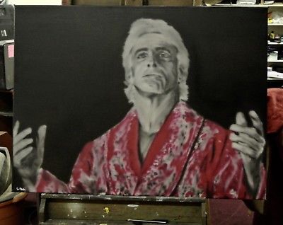 400x318 Ric Flair (The Nature Boy) Oil Painting On Canvas X 40 By Joe - Ric Flair Painting