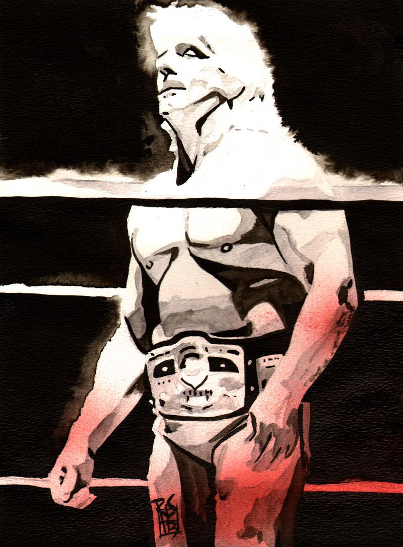 800x1087 Ric Flair - Ric Flair Painting