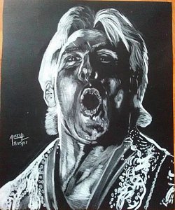 250x300 Ric Flair Art Fine Art America - Ric Flair Painting