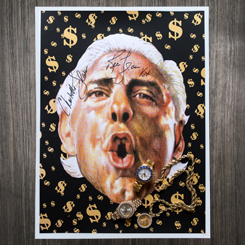 800x800 The Blot Says Are Forever And So Is Ric Flair - Ric Flair Painting