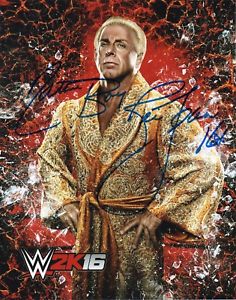 236x300 Wwe Signed Photo Ric Flair Wrestling 8x10amp 034 Promo With Proof - Ric Flair Painting