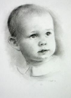 236x325 253 Best Acrylic Portrait - Rich Evans Baby Painting