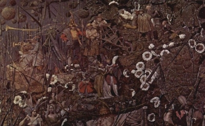 400x247 Richard Dadd The Artist And The Asylum Painters' Table - Richard Dadd Painting