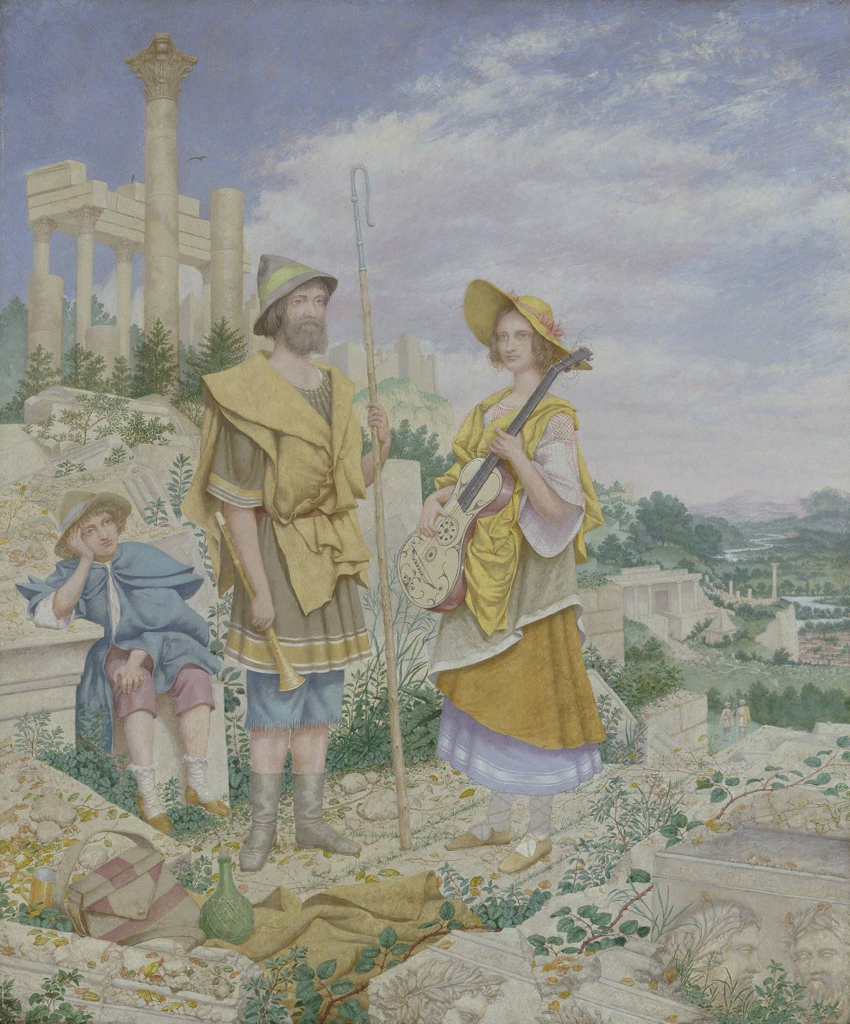 1235x1488 Wandering Musicians', Richard Dadd, C.1878 Tate - Richard Dadd Painting