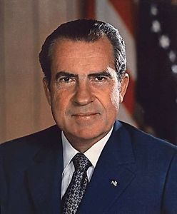 248x300 Oil Painting President Of America - Richard Nixon Painting