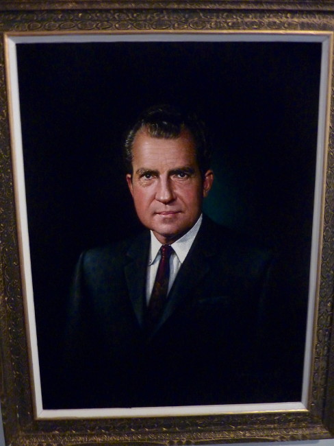 488x650 Richard Nixon Presidential Library And Museum - Richard Nixon Painting