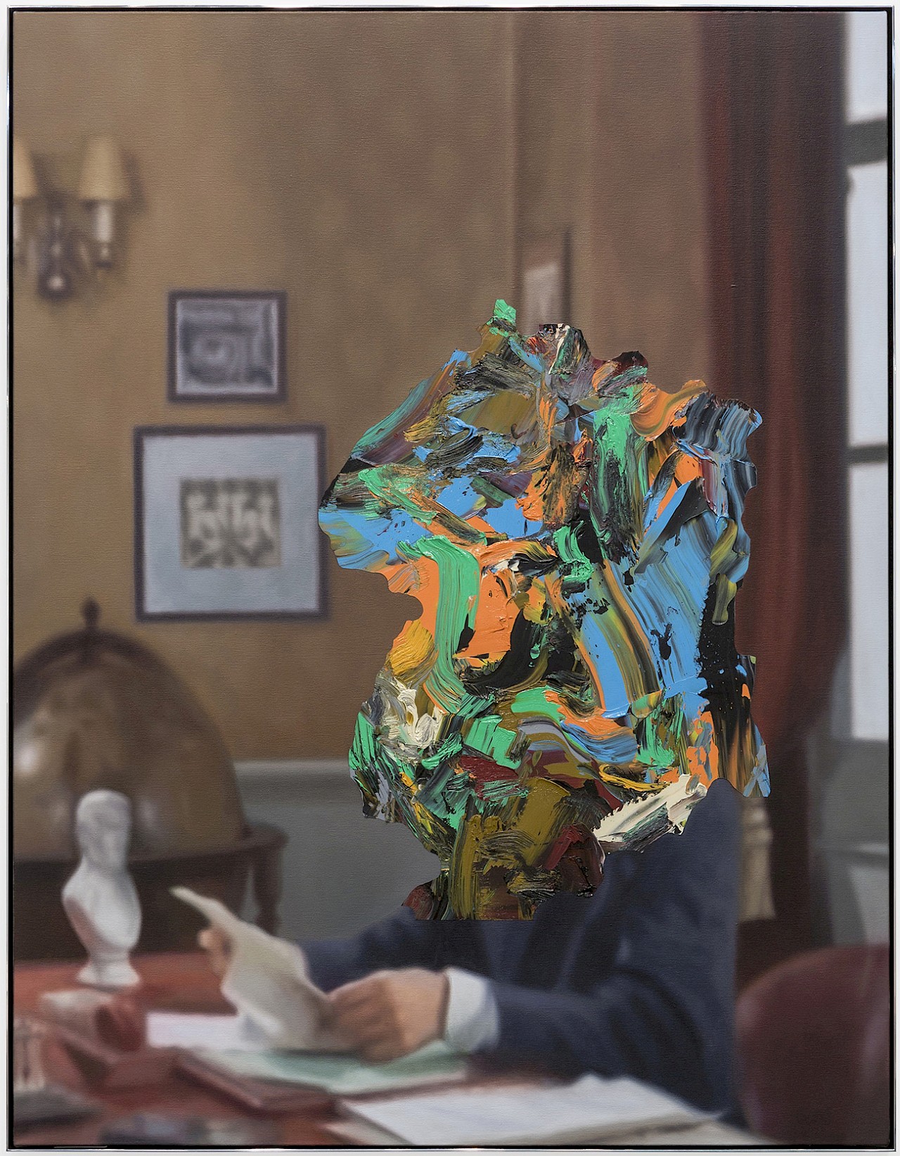 1280x1643 Richard Patterson Timothy Taylor - Richard Painting