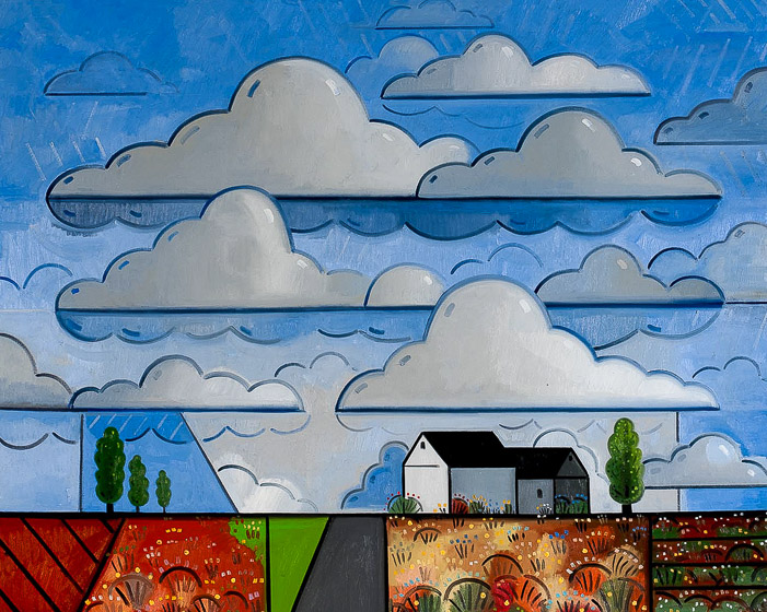 701x560 Richard Thompson Painting - Richard Painting