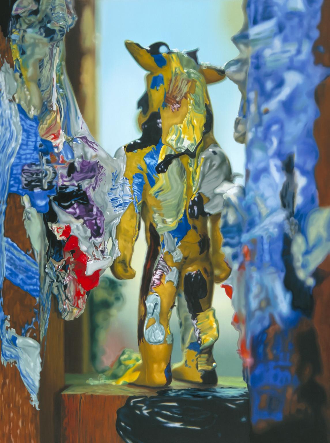 1145x1536 Painted Minotaur', Richard Patterson, 1996 7 Tate - Richard Painting