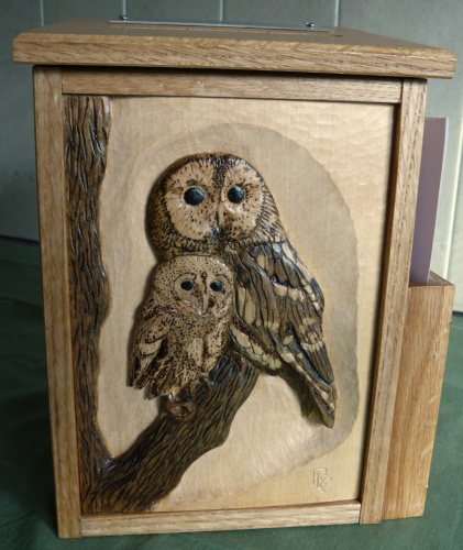 421x500 The Memorial Box Carved By Richard Colbran Lancashire Amp Cheshire - Richard Screech Painting