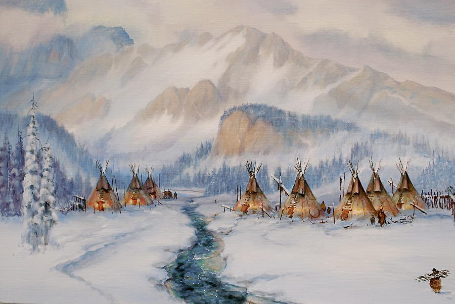 900x602 Richard Hinger - Richard Screech Painting