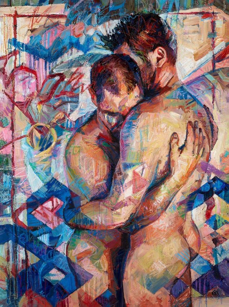 770x1031 Saatchi Art Here And Now Painting By Paul Richmond - Richmond Painting