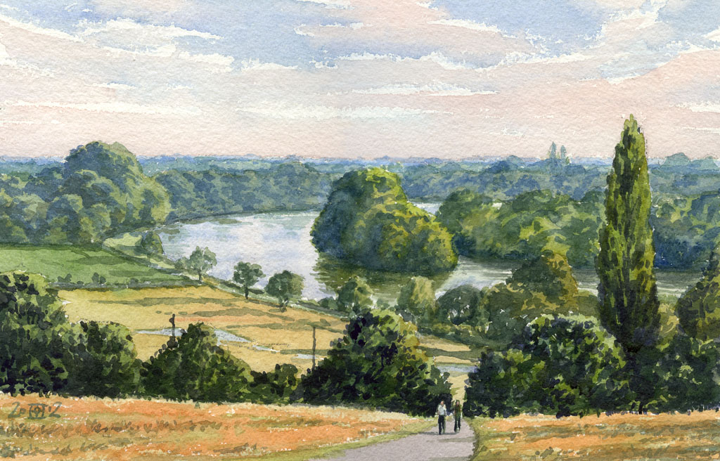 1024x656 Watercolours Choosing The Subject Rob Adams A Painter's Blog - Richmond Painting